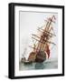 Maintenance of Hull of Ship-null-Framed Giclee Print