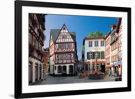 Mainz - Augustinergasse-null-Framed Art Print