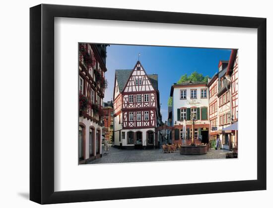 Mainz - Augustinergasse-null-Framed Art Print