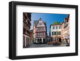 Mainz - Augustinergasse-null-Framed Art Print