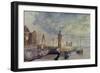 Mainz on the Rhine-J. M. W. Turner-Framed Giclee Print