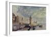 Mainz on the Rhine-J. M. W. Turner-Framed Giclee Print