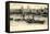 Mainz Rhein, Dampfer Matthias Stinnes, Ortschaft-null-Framed Stretched Canvas