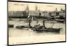 Mainz Rhein, Dampfer Matthias Stinnes, Ortschaft-null-Mounted Giclee Print