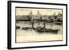 Mainz Rhein, Dampfer Matthias Stinnes, Ortschaft-null-Framed Giclee Print