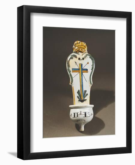 Maiolica Holy Water Spout, Nevers Maiolica-null-Framed Giclee Print