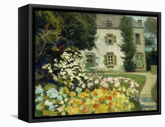 Maison a Ploare-Victor Charreton-Framed Stretched Canvas
