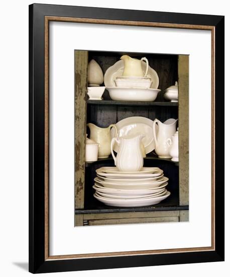 Maison Americaine-null-Framed Art Print