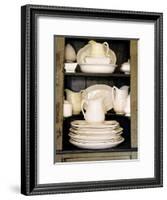 Maison Americaine-null-Framed Art Print