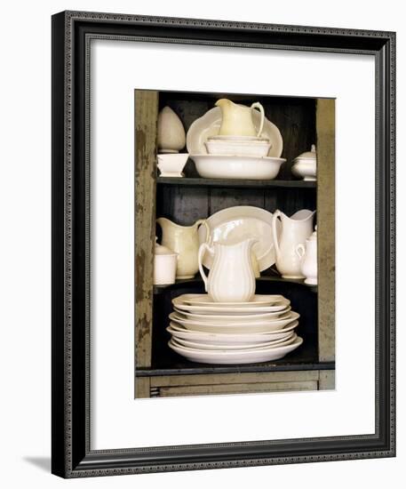 Maison Americaine-null-Framed Art Print