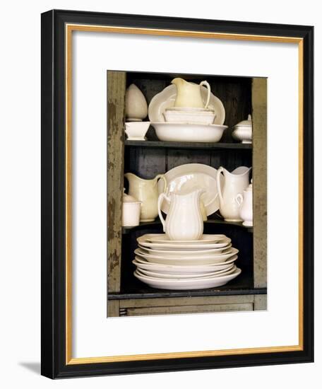 Maison Americaine-null-Framed Art Print