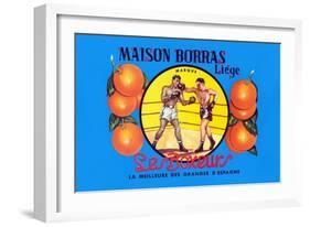 Maison Borras Liege Oranges-null-Framed Art Print