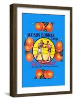 Maison Borras Liege Oranges-null-Framed Art Print