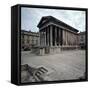 Maison Carree Roman Temple, 1st Century Bc-CM Dixon-Framed Stretched Canvas