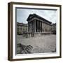 Maison Carree Roman Temple, 1st Century Bc-CM Dixon-Framed Photographic Print