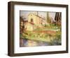 Maison de Marie-Louise-Henri Martin-Framed Premium Giclee Print