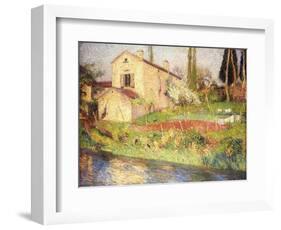 Maison de Marie-Louise-Henri Martin-Framed Giclee Print