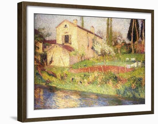 Maison de Marie-Louise-Henri Martin-Framed Giclee Print