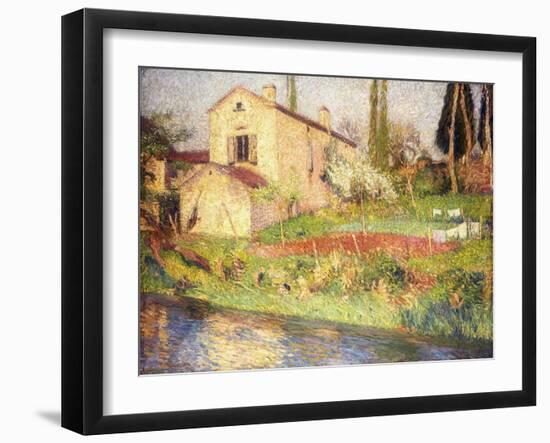 Maison de Marie-Louise-Henri Martin-Framed Giclee Print