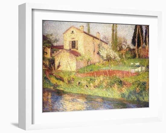 Maison de Marie-Louise-Henri Martin-Framed Giclee Print