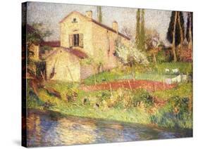 Maison de Marie-Louise-Henri Martin-Stretched Canvas