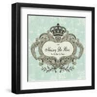 Maison de Paris Sign-Danhui Nai-Framed Art Print