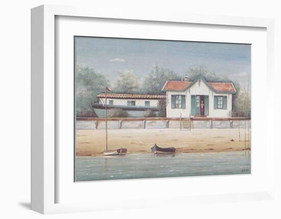 Maison de Vacances I-Dominique Perotin-Framed Art Print