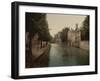 Maison Du France, Bruges, Belgium, C.1890-C.1900-null-Framed Giclee Print