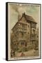 Maison Du Xive Siecle, a Bayeux, Calvados-null-Framed Stretched Canvas