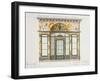 Maison Gay Freres, Silk Goods and Novelties, Rue Helvetius-Pierre Antoine Leboux De La Mesangere-Framed Giclee Print