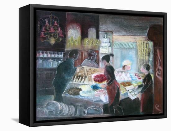 Maison Pechon, Queensway-Mary Kuper-Framed Stretched Canvas