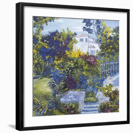 Maison sur la Cote D'azur-Tania Forgione-Framed Giclee Print