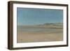 Maisons au bord de la mer-Edgar Degas-Framed Giclee Print