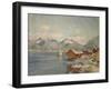 Maisons de pêcheurs à Svolvoer, Lofoden (Norvège)-Johannes Martin Grimelund-Framed Giclee Print