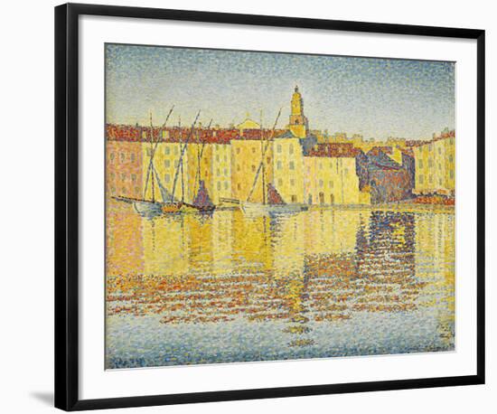 Maisons Du Port, Saint-Tropez-Paul Signac-Framed Giclee Print