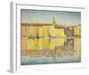 Maisons Du Port, Saint-Tropez-Paul Signac-Framed Giclee Print