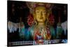 Maitreya Buddha at Thiksey Monastery, Leh, Ledakh, India-Ellen Clark-Stretched Canvas