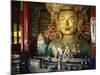 Maitreya Statue, 15M Tall, Tikse Gompa, Ladakh, India-Strachan James-Mounted Photographic Print