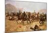 Maiwand 1880: Saving the Guns, 1882-Richard Caton Woodville II-Mounted Giclee Print