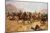 Maiwand 1880: Saving the Guns, 1882-Richard Caton Woodville II-Mounted Giclee Print