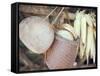 Maize and Indian Baskets, Brazil, South America-Robin Hanbury-tenison-Framed Stretched Canvas