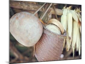 Maize and Indian Baskets, Brazil, South America-Robin Hanbury-tenison-Mounted Photographic Print