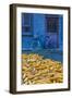 Maize (Corn) Drying, Gubeikou, Miyun County, Beijing Municipality, China, Asia-Alan Copson-Framed Photographic Print