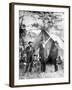 Maj. Allan Pinkerton, US President Abraham Lincoln and Gen. John McClernand, during the Civil War-Alexander Gardner-Framed Premium Photographic Print