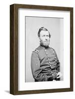 Maj. Gen. Ulysses S. Grant, officer of the Federal Army, 1861-5-Mathew & studio Brady-Framed Photographic Print