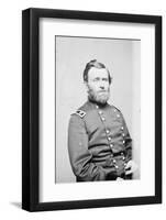 Maj. Gen. Ulysses S. Grant, officer of the Federal Army, 1861-5-Mathew & studio Brady-Framed Photographic Print