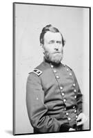 Maj. Gen. Ulysses S. Grant, officer of the Federal Army, 1861-5-Mathew & studio Brady-Mounted Photographic Print