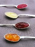 Apricot, Raspberry and Strawberry Jam and Lemon Curd-Maja Smend-Photographic Print