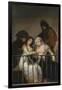 Majas on a Balcony, c.1800-10-Francisco de Goya-Framed Giclee Print