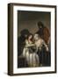 Majas on a Balcony, c.1800-10-Francisco de Goya-Framed Premium Giclee Print